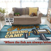 Fishing Camp Personalized Rug 05803