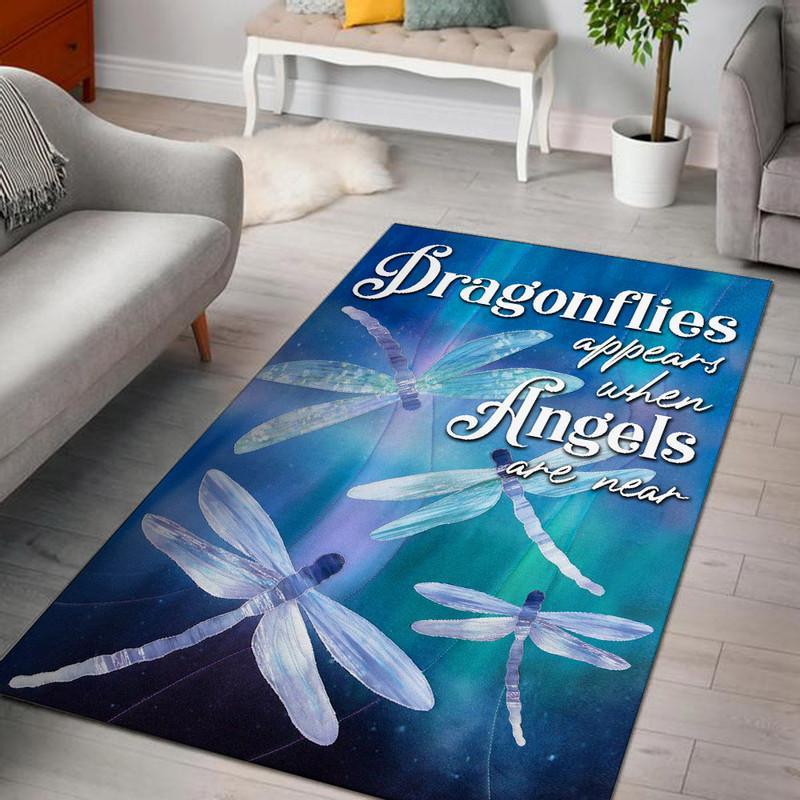 Dragonflies Appear When Angles Are Near Rug 06431