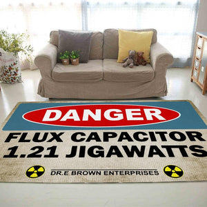 Flux Capacitor 1.21 Jigawatts Rug 06057