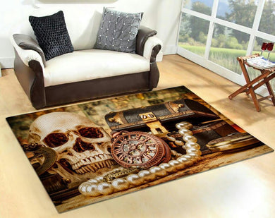 Skull Rug 06197