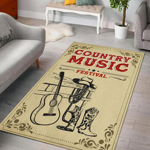 Country Music Festival Rug 05919
