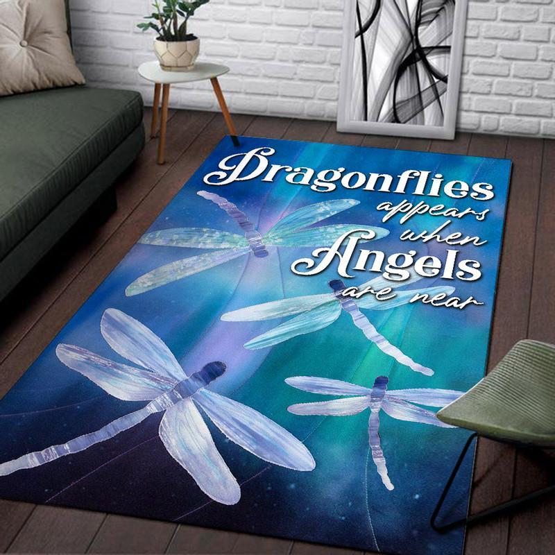 Dragonflies Appear When Angles Are Near Rug 06431