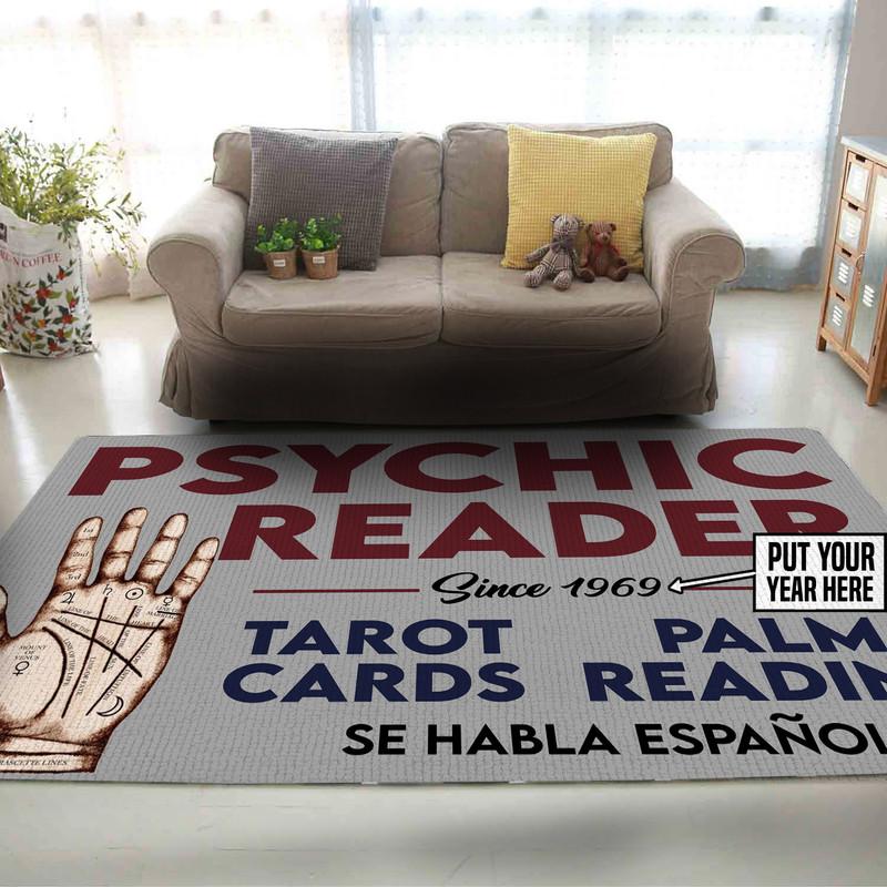 Psychic Reader Tarot Cards Rug 06023