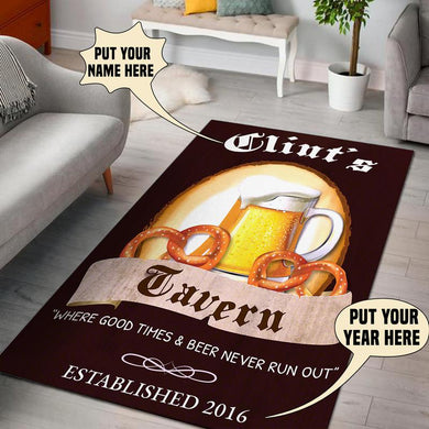 Personalized Tavern Rug 06460