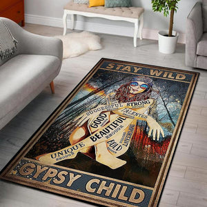 Stay Wild Gypsy Child Rug 06596