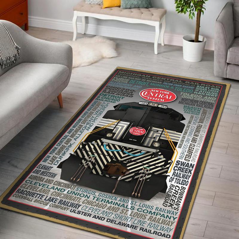 New York Central Railroad Rug 05161