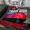 Personalized Mkt Missouri���Kansas���Texas The Katy Railroad Rug 05302