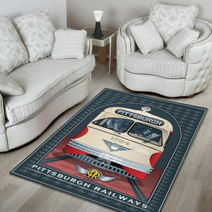 Pittsburgh Rug Pittsburgh Railroad Railway 04936