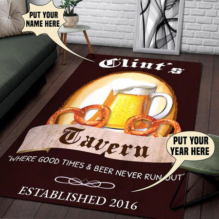 Personalized Tavern Rug 06460