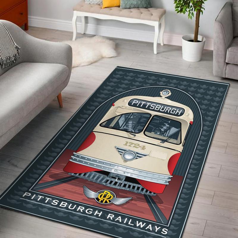 Pittsburgh Rug Pittsburgh Railroad Railway 04936