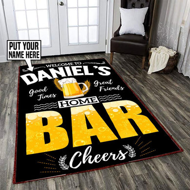 Personalized Home Bar Rug 06308