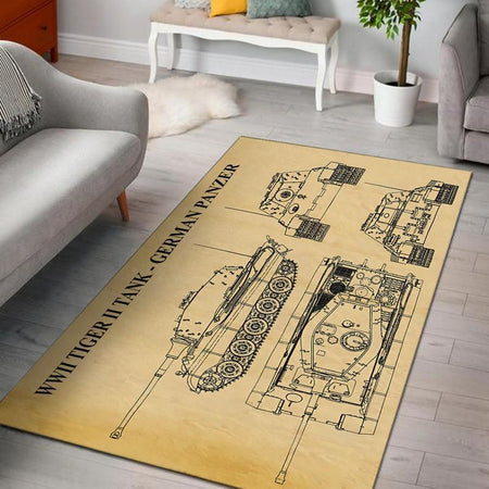 Tigertank Rug Tiger Tank 04821