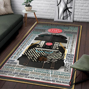 New York Central Railroad Rug 05161