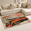 Sp Southern Pacific Line Steam Locomotive The Coast Daylight Train Vintage Railway Rug 05229