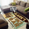 Personalized Tiki Bar Rug 05521