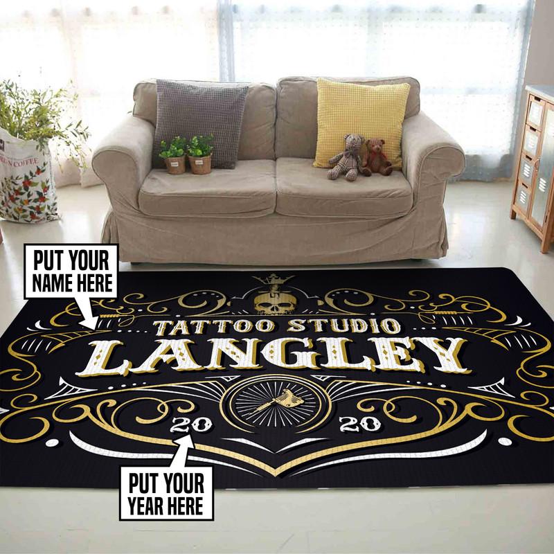 Personalized Tattoo Rug 06763
