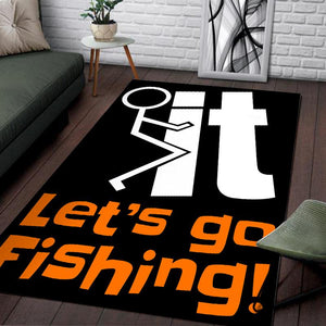 Let's Go Fishing Rug 06151
