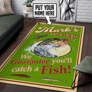 Personalized Fishing Rug 05350