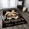 Personalized Cigar Lounge Rug 06472