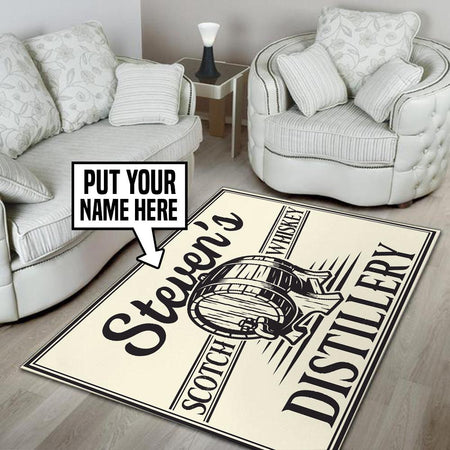 Personalized Scotch Whisky Rug 05473