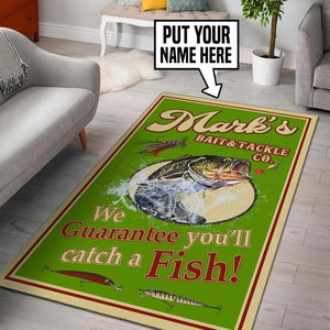 Personalized Fishing Rug 05350