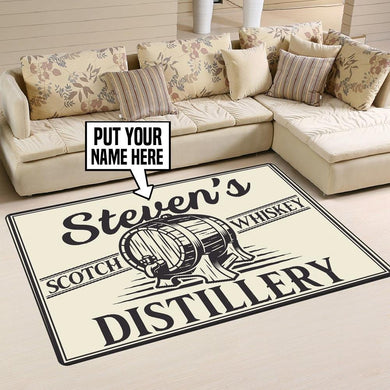 Personalized Scotch Whisky Rug 05473