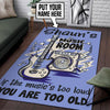 Personalized Music Room Rug 06359