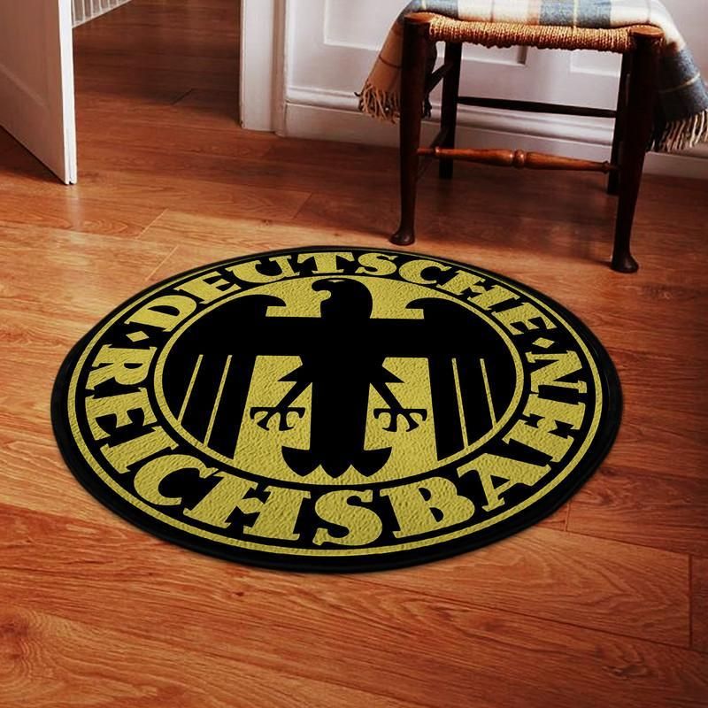 Drg Living Room Round Mat Circle Rug Deutsche Reichsbahn Gesellschaft 04891