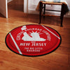 Cnj Living Room Round Mat Circle Rug Central Railroad Of New Jersey Railroad 04544