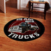 Still Play With Trucks Mack Living Room Round Mat Circle Rug 05365