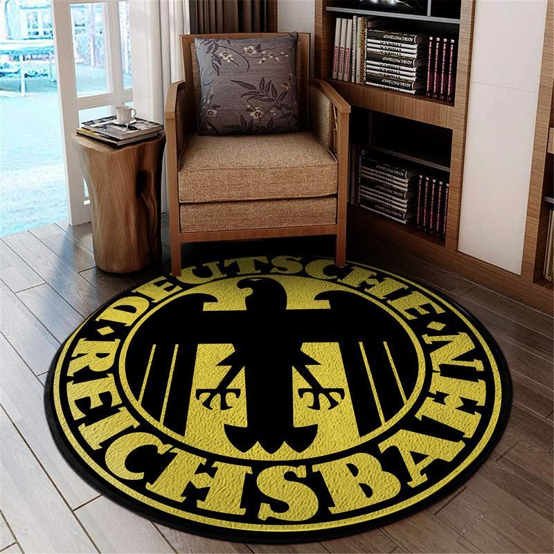Drg Living Room Round Mat Circle Rug Deutsche Reichsbahn Gesellschaft 04891