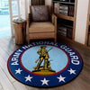 Army National Guard Living Room Round Mat Circle Rug 05187