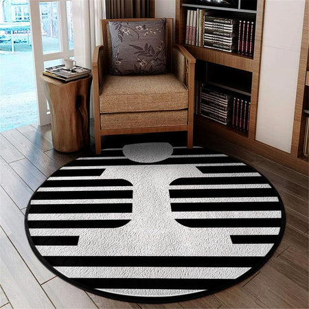 Icr Living Room Round Mat Circle Rug Illinois Central Ic Railroad 04491