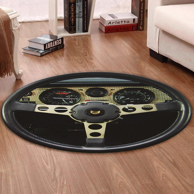 Bandit Living Room Round Mat Circle Rug Trans Am Pontiac Firebird Smokey And The Bandit 01961