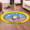 Topgun Living Room Round Mat Circle Rug Top Gun 02732
