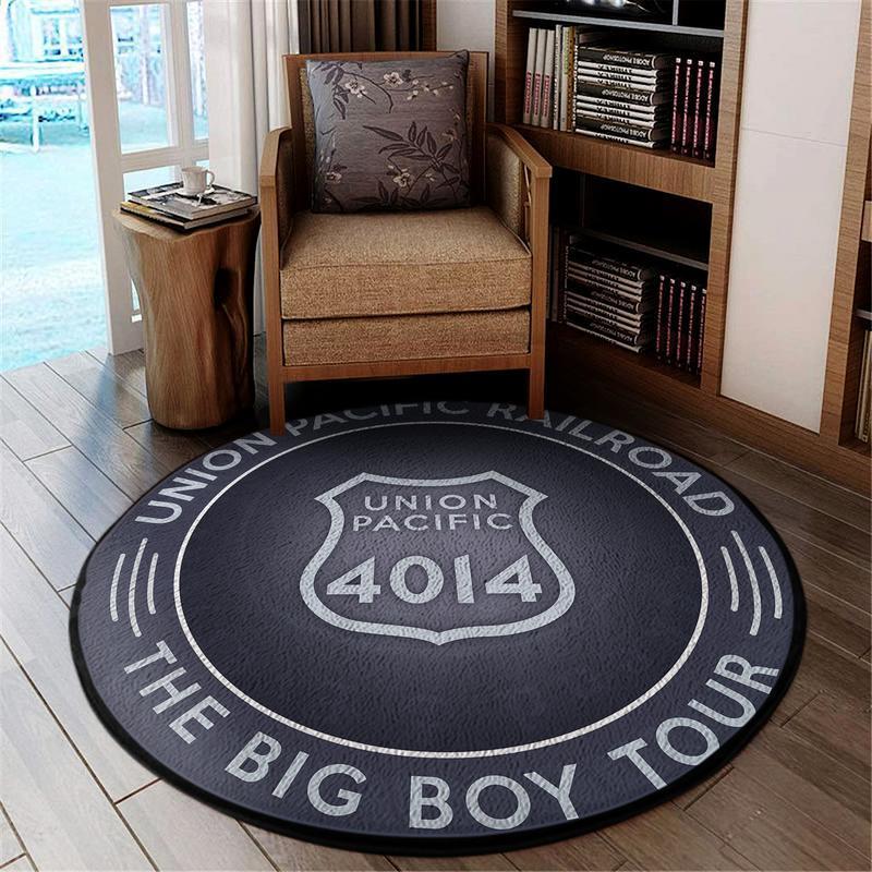 Unionpacific Living Room Round Mat Circle Rug Big Boy 4014 04332