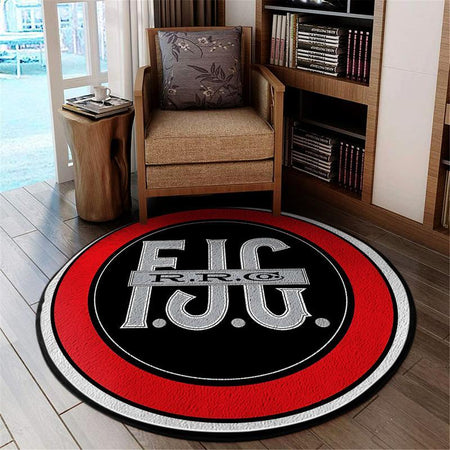 Fjg Living Room Round Mat Circle Rug Fonda, Johnstown & Gloversville Railroad 04883