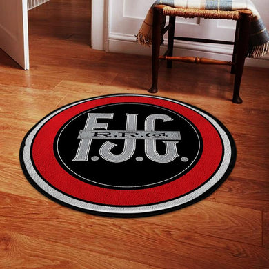Fjg Living Room Round Mat Circle Rug Fonda, Johnstown & Gloversville Railroad 04883