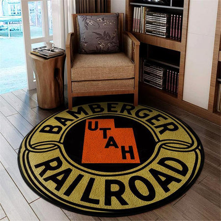 Bamberger Living Room Round Mat Circle Rug Bamberger Railroad 04444