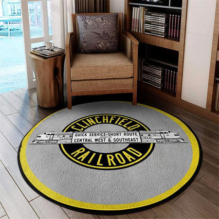 Clinchfield Living Room Round Mat Circle Rug Clinchfield Route 04609