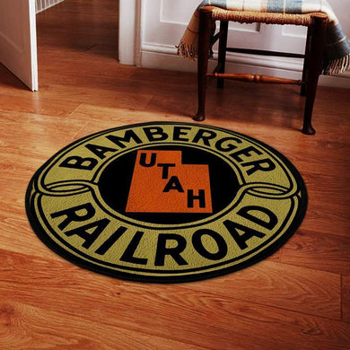 Bamberger Living Room Round Mat Circle Rug Bamberger Railroad 04444