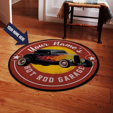 Personalize Vintage Living Room Round Mat Circle Rug Living Room Round Mat Circle Rug 05206