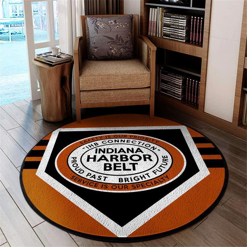 Ihb Living Room Round Mat Circle Rug Ihb Indiana Harbor Belt Railroad 04579