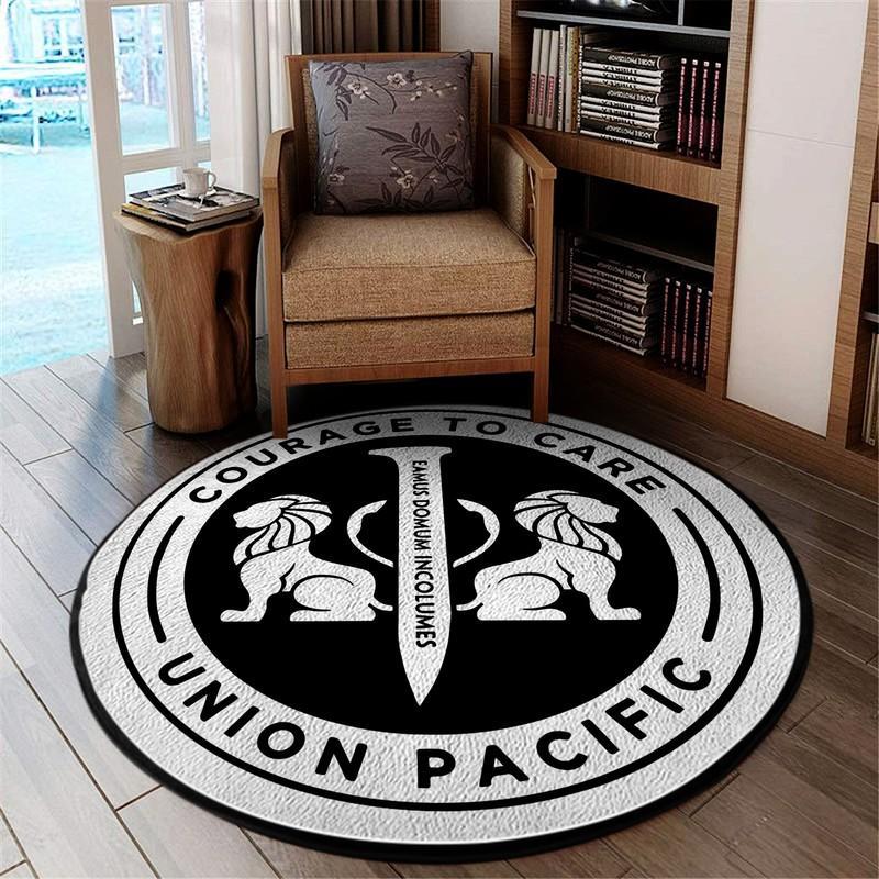 Unionpacific Living Room Round Mat Circle Rug Up Union Pacific 04782