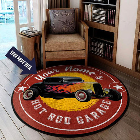 Personalize Vintage Living Room Round Mat Circle Rug Living Room Round Mat Circle Rug 05206