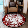 Dnm Living Room Round Mat Circle Rug Detroit And Mackinac 04937