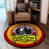 Denverrio Living Room Round Mat Circle Rug Drgw Denver And Rio Grande Western Railroad 04635