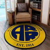 Alaska Living Room Round Mat Circle Rug Alaska Railroad 04933