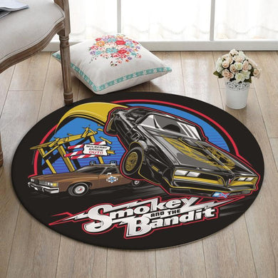 Bandit Living Room Round Mat Circle Rug Trans Am Pontiac Firebird Smokey And The Bandit 02215