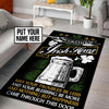 Personalized Irish Pub Living Room Round Mat Circle Rug 06140